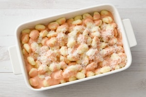 Preparazione Gnocchi al pomodoro gratinati - Fase 3