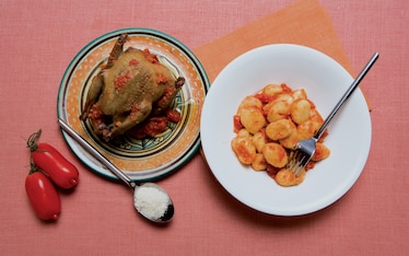 Gnocchi al sugo di piccione