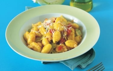 Gnocchi con la verza cappuccina
