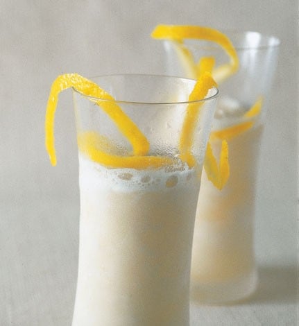 Granita di limone al rum ricetta