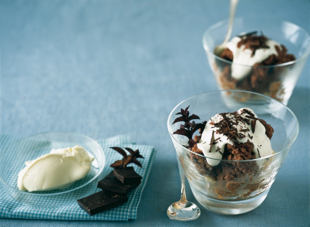 Granita al mascarpone e cioccolato ricetta