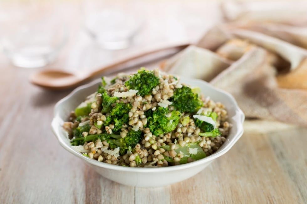 Grano saraceno con i broccoli ricetta