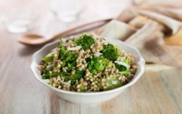 Grano saraceno con i broccoli