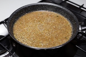 Preparazione Grano saraceno con i broccoli - Fase 1