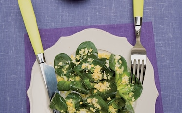 Insalata di cicorino e uova