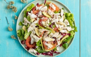 Insalata piccante di pesce