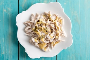 Preparazione Insalata di pollo e peperoni in agrodolce - Fase 2