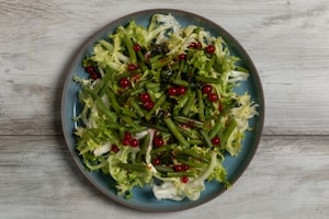 Preparazione Insalata riccia con fagiolini e ribes - Fase 3