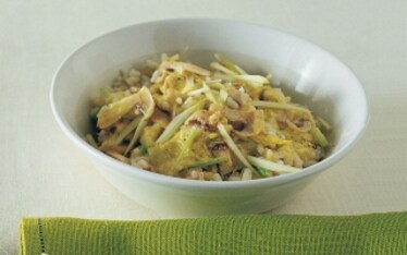 Insalata di riso ai funghi e sedano