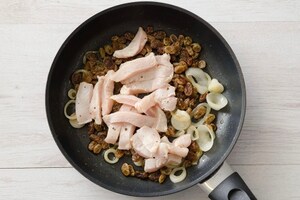 Preparazione Insalata di riso e pollo con zenzero e zafferano - Fase 3