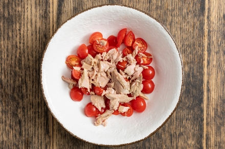 Preparazione Insalata di riso - Fase 1 Preparazione Insalata di riso - Fase 1