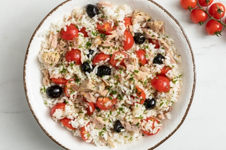 Preparazione Insalata di riso - Fase 3 Preparazione Insalata di riso - Fase 3