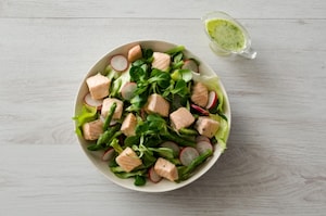 Preparazione Insalata di salmone e asparagi - Fase 3