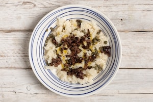 Preparazione Involtini di pesce spada - Fase 1