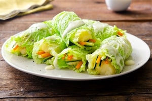 Preparazione Involtini di verza con fonduta di bitto - Fase 4