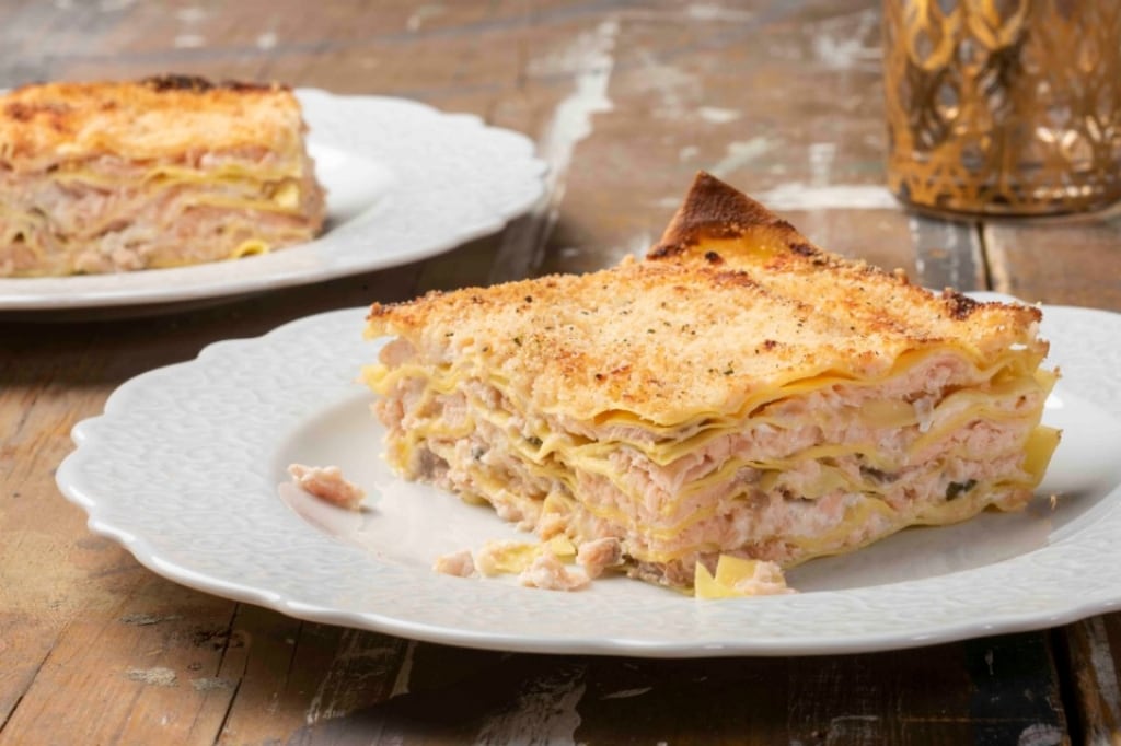 Ricetta Lasagne Al Salmone E Robiola Cucchiaio D Argento