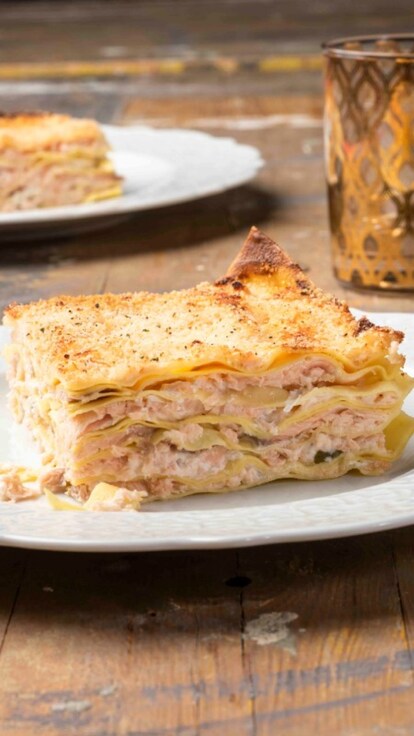 Lasagne salmone e robiola