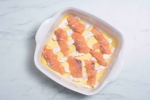 Preparazione Lasagne salmone e robiola - Fase 5
