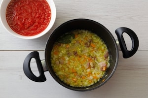 Preparazione Lenticchie in umido - Fase 1