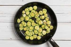 Preparazione Lenticchie e zucchine - Fase 1