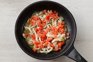 Preparazione Linguine con le seppie - Fase 2