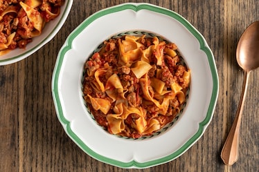 Maltagliati alla salsiccia