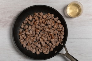 Preparazione Maltagliati alla salsiccia - Fase 3