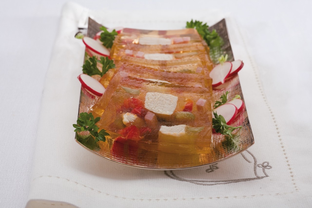 Aspic di coniglio ricetta