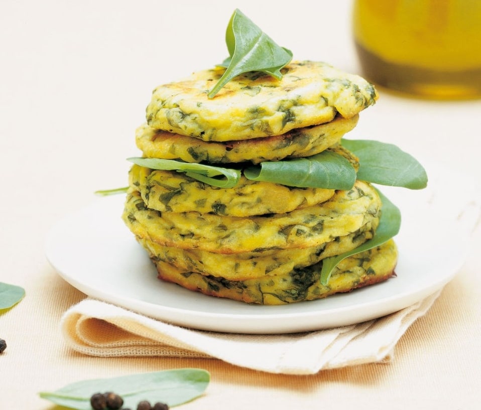 Medaglioni di spinaci al forno ricetta