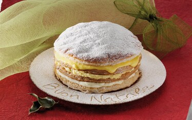 Millefoglie al tris di creme
