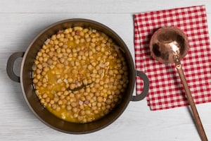 Preparazione Minestra di ceci - Fase 3