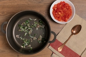 Preparazione Minestra di lenticchie - Fase 1