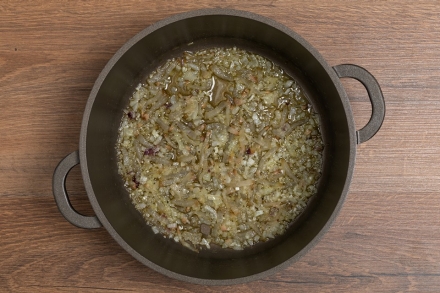 Preparazione Minestrone saporito di fave - Fase 1 Preparazione Minestrone saporito di fave - Fase 1