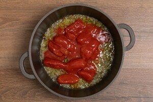 Preparazione Minestrone saporito di fave - Fase 2