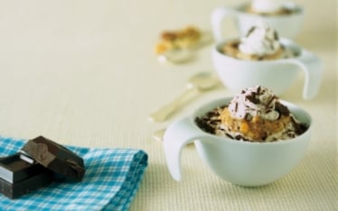 Mousse di ricotta alla frutta secca