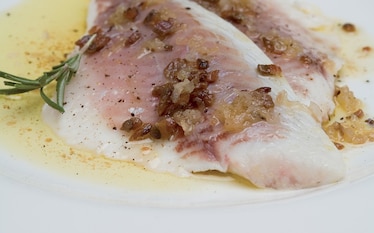 Orata alle acciughe salate