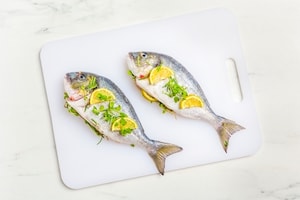 Preparazione Orata al cartoccio - Fase 1