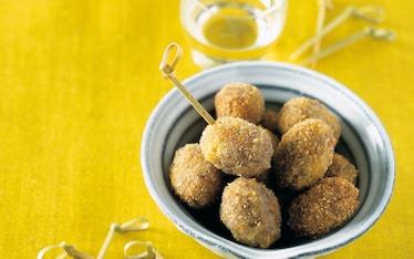 Palline di riso e olive