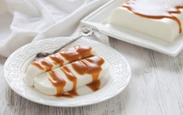 Panna cotta senza colla di pesce