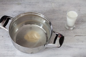 Preparazione Panna cotta senza colla di pesce - Fase 2