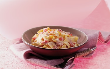 Pappardelle al granchio velate al pomodoro