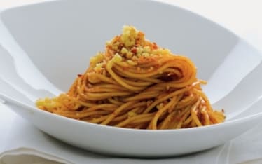 Spaghettini alle acciughe