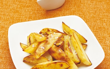 Patate croccanti con crema di rafano