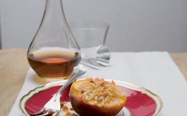 Pesche agli amaretti