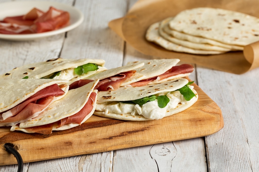 Ricetta Piadina romagnola - Cucchiaio d'Argento