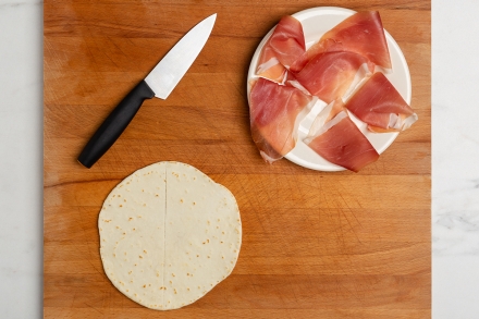 Preparazione Piadina romagnola - Fase 4 Preparazione Piadina romagnola - Fase 4