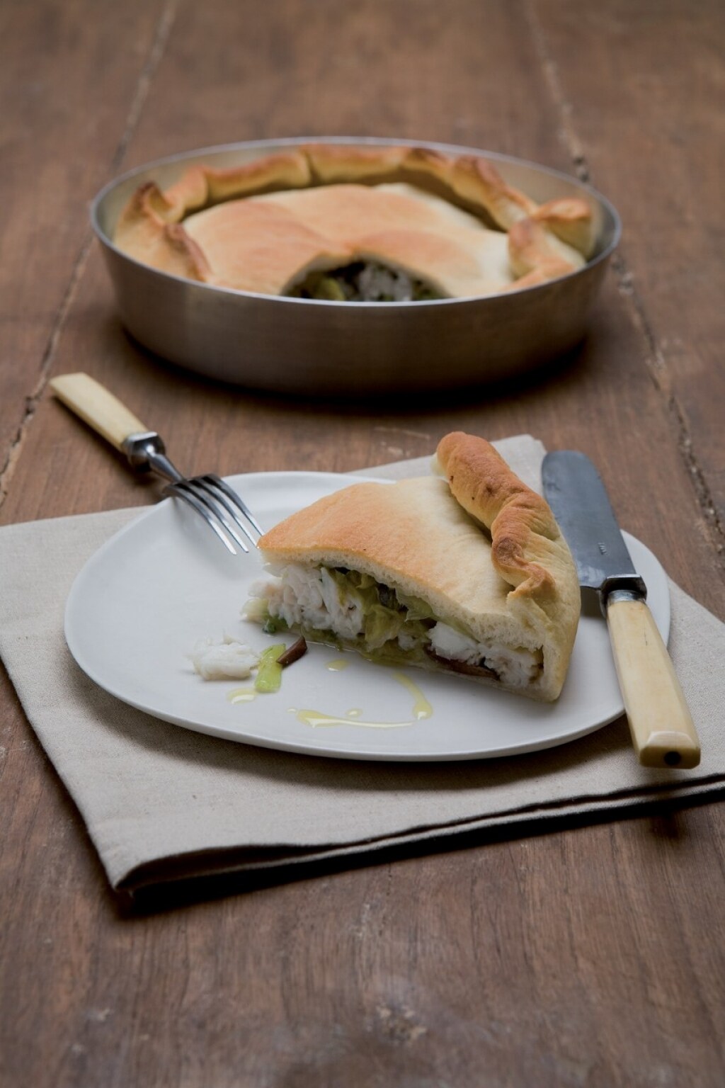 Ricetta Pizza di baccalà Cucchiaio d'Argento