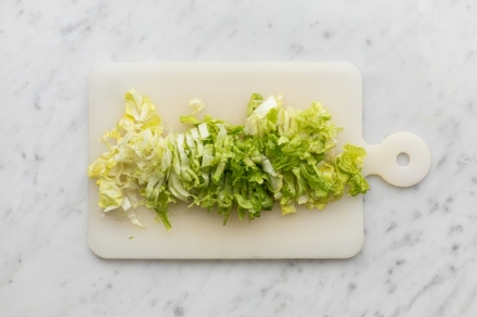 Preparazione Pizza di scarola - Fase 2 Preparazione Pizza di scarola - Fase 2