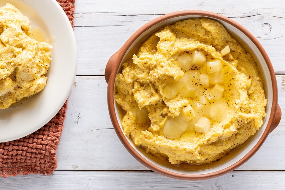 Polenta concia