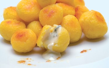 Polenta di patate farcita